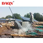 Irrigation solar powered water pump for agriculture
