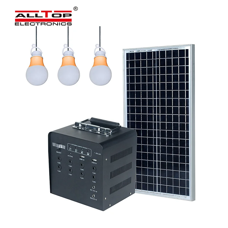 ALLTOP off grid solar panel home energy saving solar energy system