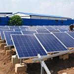 100KW photovoltaic power generation system applied in Africa Congo