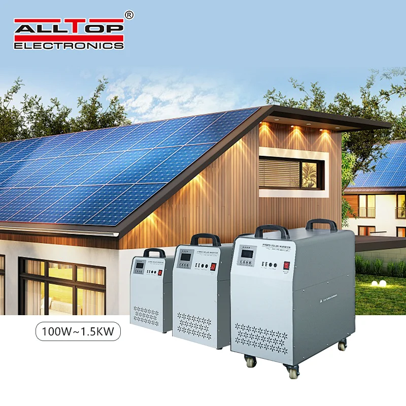 Complete power inverter On Grid 300W 500W 1KW home solar panel inverter system