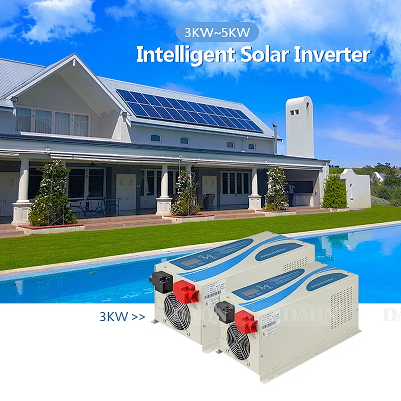 ALLTOP Hybrid Solar Energy System On Grid 3KW 5KW Intelligent Solar Inverter