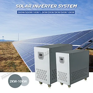 Complete power inverter On Grid 300W 500W 1KW home solar panel inverter system