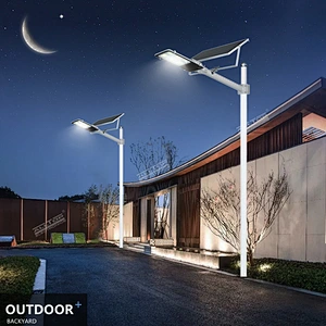 ALLTOP High Brightness remote control aluminum ip65 waterproof 100w outdoor garden solar led street light