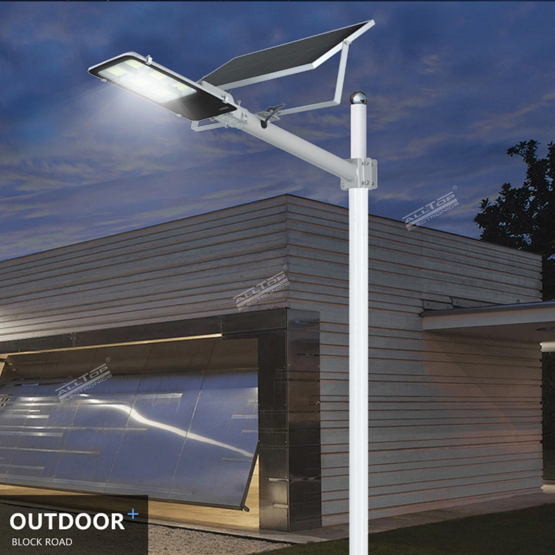 ALLTOP High Brightness remote control aluminum ip65 waterproof 100w outdoor garden solar led street light