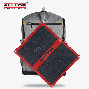 ALLTOP Best price 6v 28w portable outdoor camping mono half cell foldable solar panel