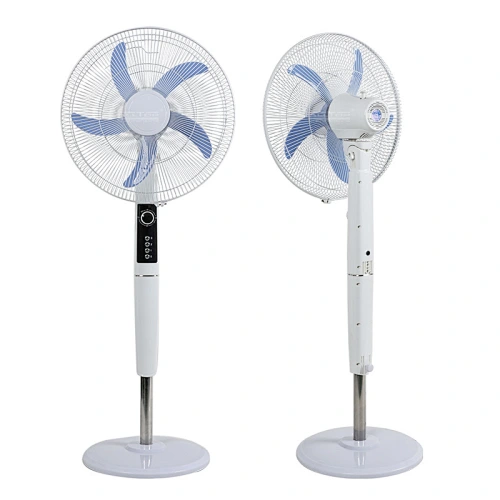 ALLTOP 18Inch Rechargeable Home Solar Power With Solar Panel AC/DC Solar Stand Fan