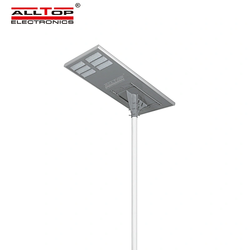 ALLTOP Waterproof high lumen bridgelux aluminum ip65 200 watt all in one solar led street light