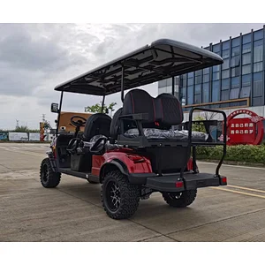 5000W high power motor electrical Rechargeable golf carts Convertible sightseeing car 6 seats