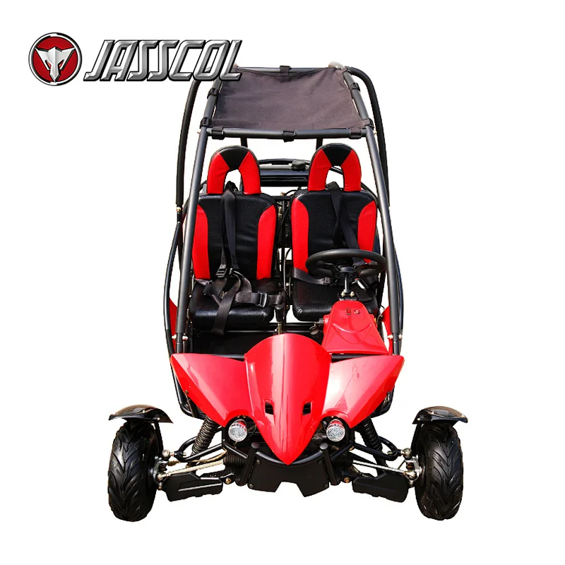 New generation automatic 110cc gas safety 2 seat 125cc racing petrol go karts for sale