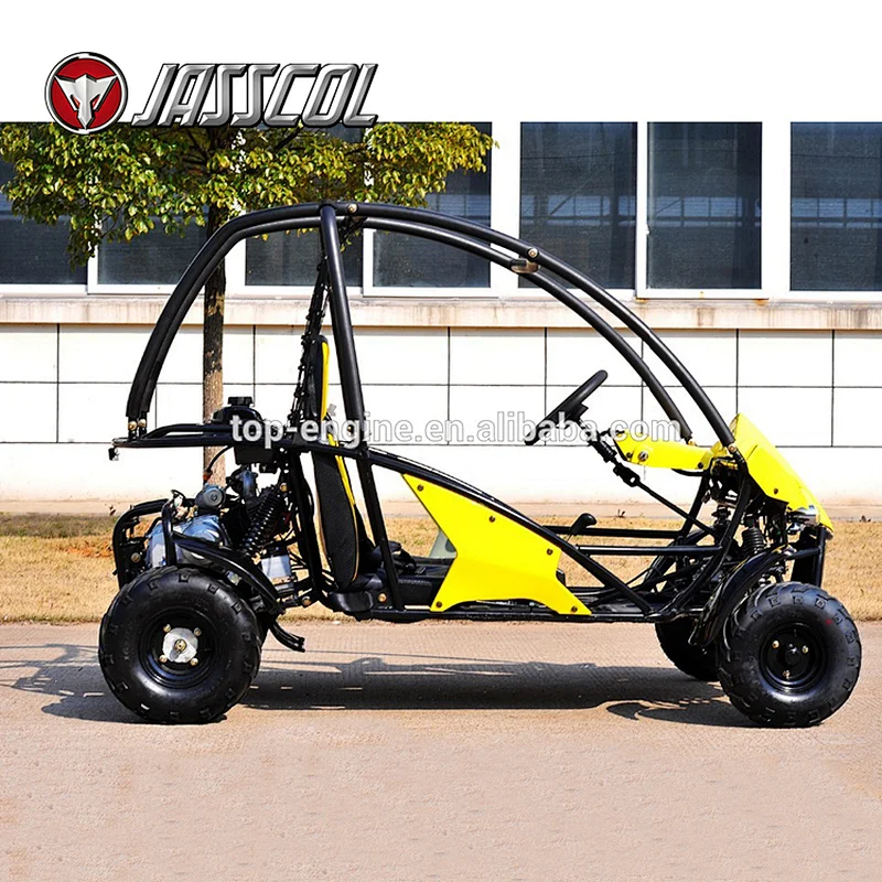Hot sale new 4 wheeler 110cc gas electric 2 seat farm dune buggy for sale