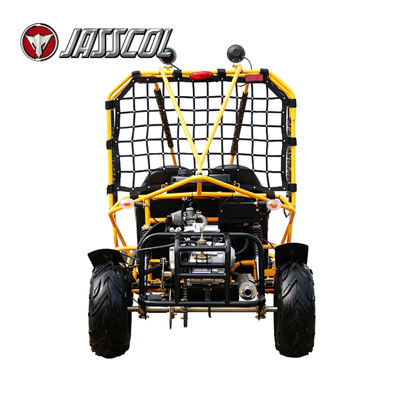 Good price cool auto engine 110cc super racing powered gas go kart with two seat