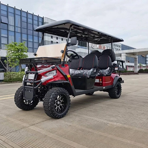 5000W high power motor electrical Rechargeable golf carts Convertible sightseeing car 6 seats