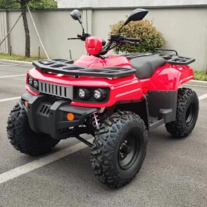New 300CC ATV CVT SOHC automatic diesel  4-stroke water cooling shaft drive electric start 12V9Ah disc brake