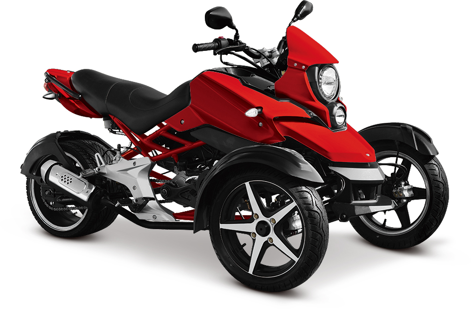 Automatic 3 wheel sales motorcycle