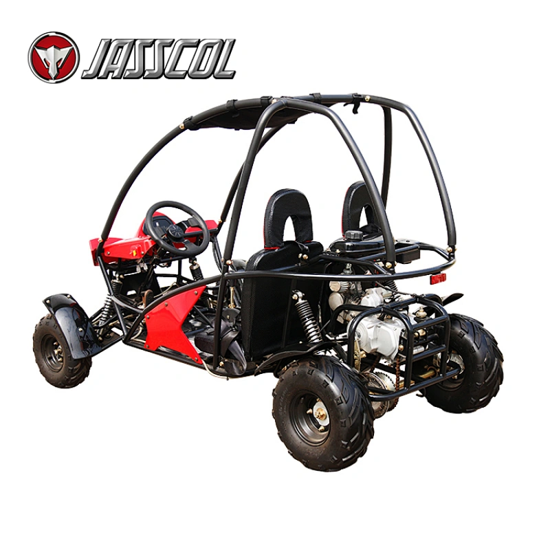 New generation automatic 110cc gas safety 2 seat 125cc racing petrol go karts for sale