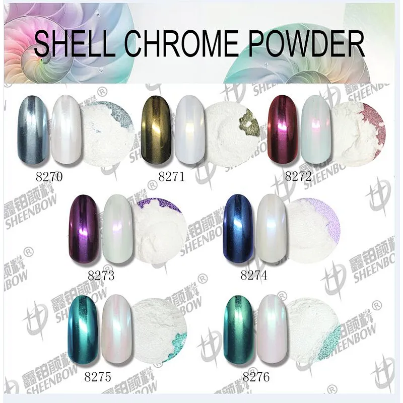 Sheenbow Rose Gold Chrome Powder Nail Chrome Pigment Nail Art
