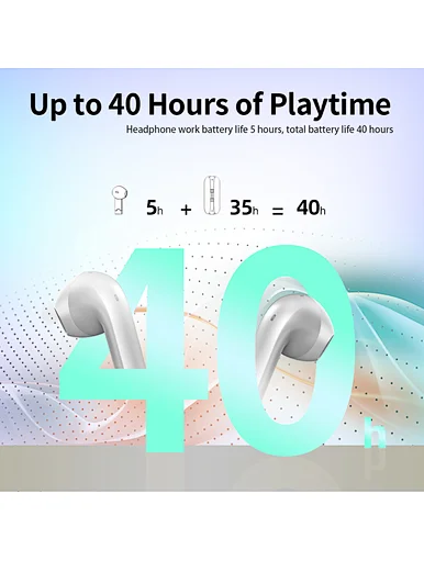 Earbuds with long battery life