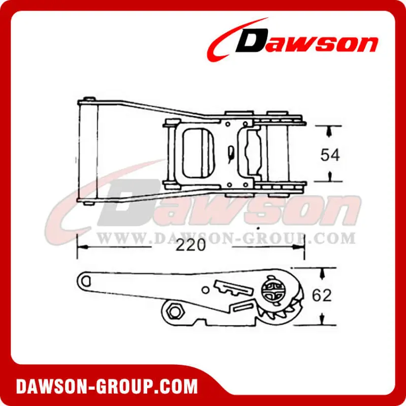 DSRB50601  Ratchet Buckle
