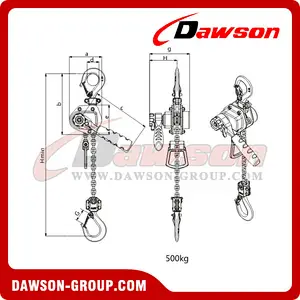 High Quality New Special Designed 250kg 500kg Mini Lever Block Ratchet Handle for Lashing