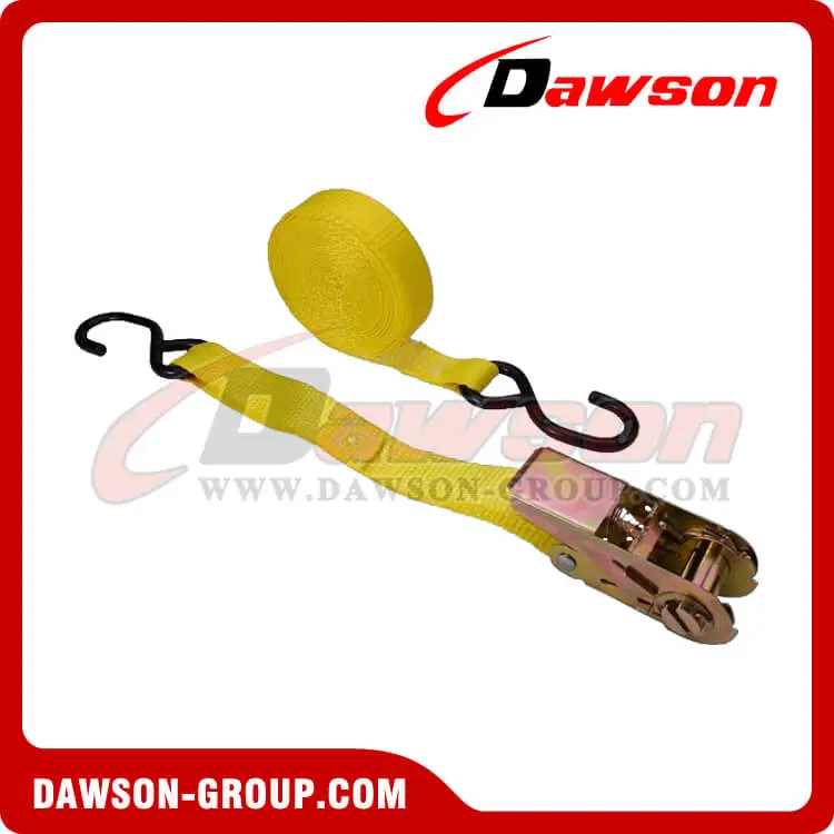1'' x 15' Ratchet Strap with S-Hook (Utility) - Dawson Group - china manufacturer supplier