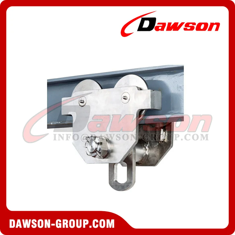 DS-ST-GCT Stainless Steel Push Trolley, Trolley Clamps