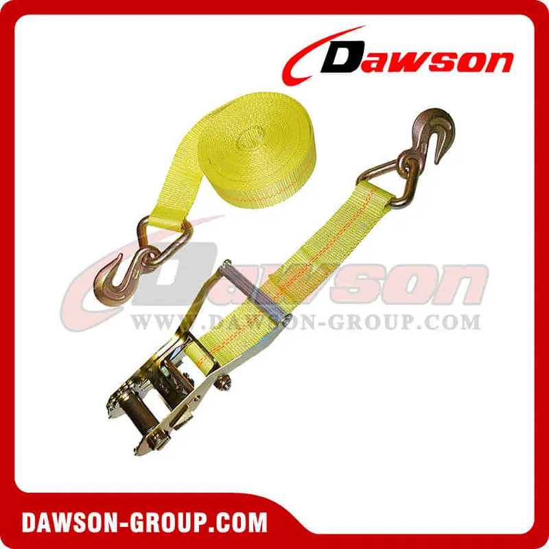 2 inch Ratchet Strap with Grab Hook Assembly