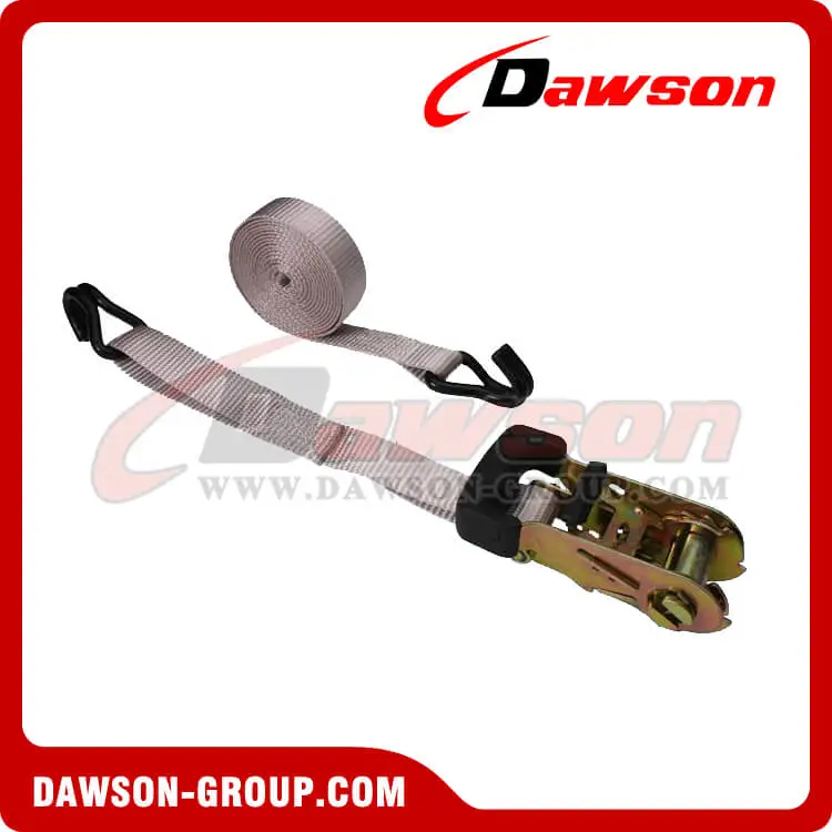 1'' x 6' Rubber Coated Ratchet Strap with Wire Hooks - Dawson Group - china manufacturer supplier