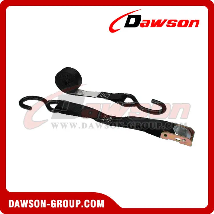 1'' x 6' Cam Buckle Strap with S-Hooks - Dawson Group - china manufacturer supplier 1'' x 6' Cam Buckle Strap with S-Hooks - Dawson Group - china manufacturer supplier