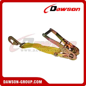 2 inch 11 inch Fixed End with Ratchet and Twisted Snap Hook