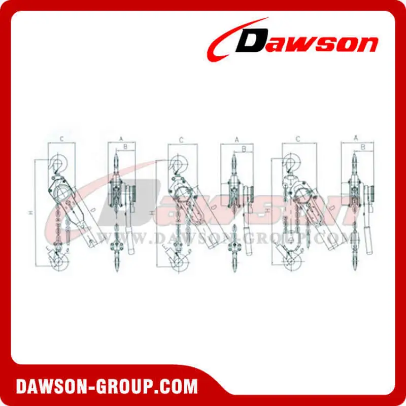 DSSB-G Type Lever Hoist for Transports and Telecommunication for Installing Equipment