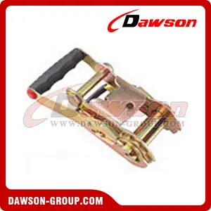 RB50R BS 5,000KG/11,000LBS Rubber Handle 50mm Ratchet Buckle Lashing Buckle