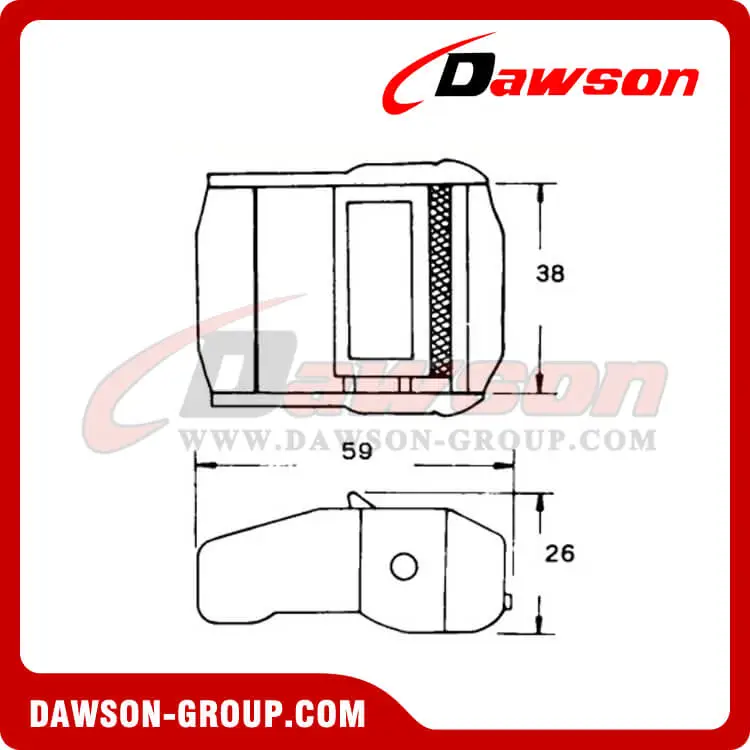 DSCB35901 Cam Buckle - Dawson Group Ltd. - China Manufacturer, Supplier, Factory