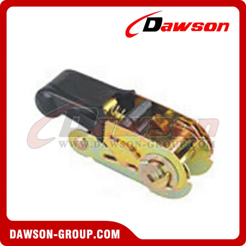 RB25D BS 800KG / 1760LBS Ratchet Buckle Lashing Buckle with Rubber handle