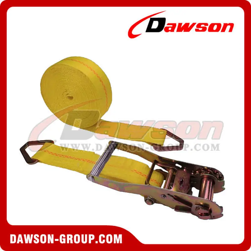 2 inch 30 feet Ratchet Strap with D-Rings