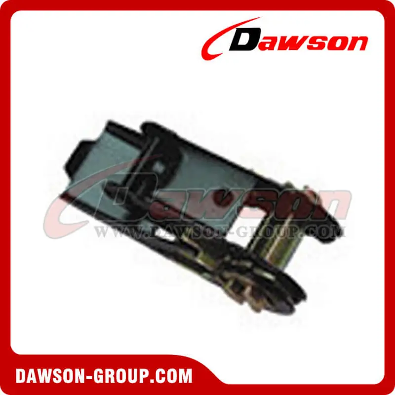RB25B BS 800KG / 1760LBS Ratchet Buckle Black Painted Lashing Buckle for Cargo Strap