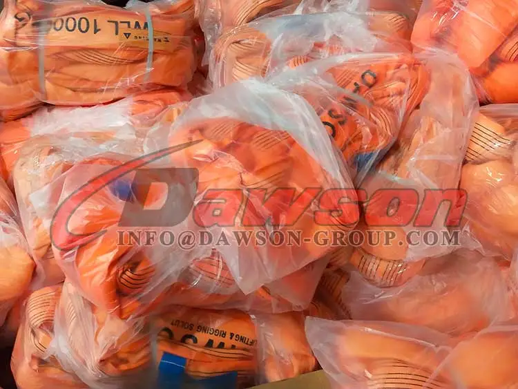 10T 6M Lifting Slings, 10 Ton RoundSlings - Dawson Group Ltd. - China Manufacturer