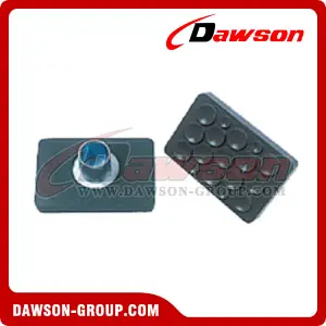 B10052 B10053 2×4 Rubber Foot for Large and Small Tube Bolt On