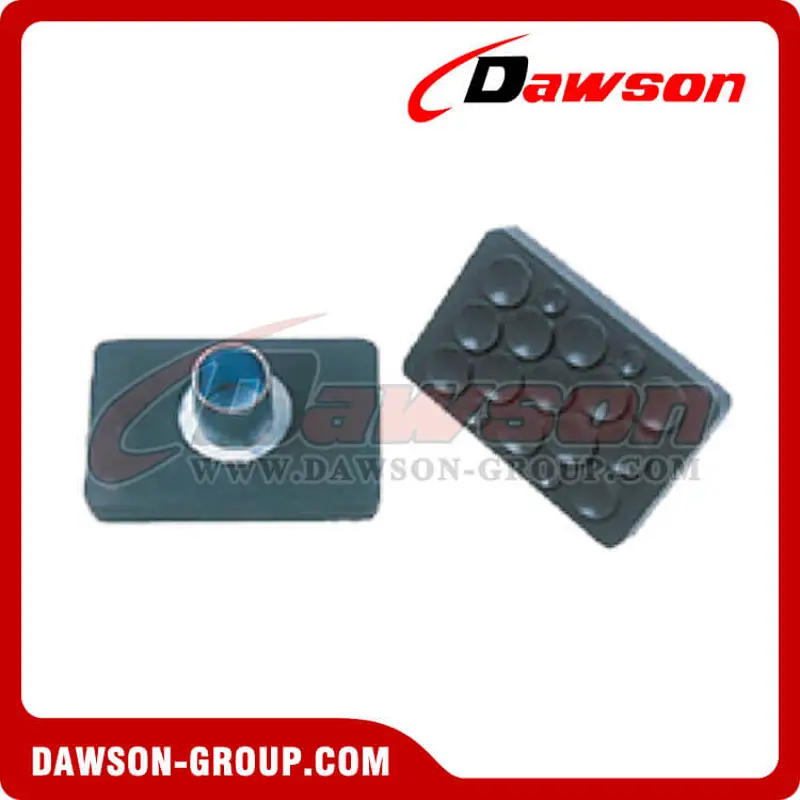 B10052 B10053 2×4 Rubber Foot for Large and Small Tube Bolt On