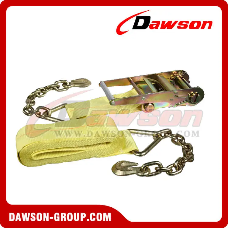 4''X30' Ratchet Strap With Chain Extension- china manufacturer supplier - Dawson Group 4''X30' Ratchet Strap With Chain Extension- china manufacturer supplier - Dawson Group