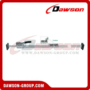 JB-601F Jack Bar 601 Series Folded Jack Bar With Welded Square Tube And Bolt Foot Pads