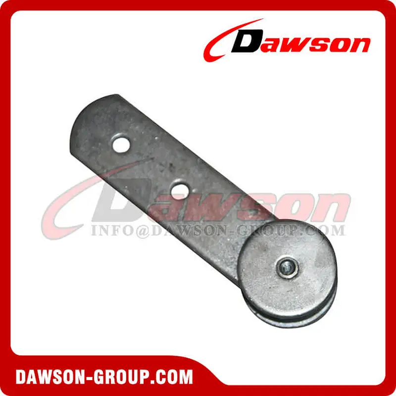 Truck Trailer Parts Steel Sliding Door Track Roller with Wheel for Truck Body Fitting