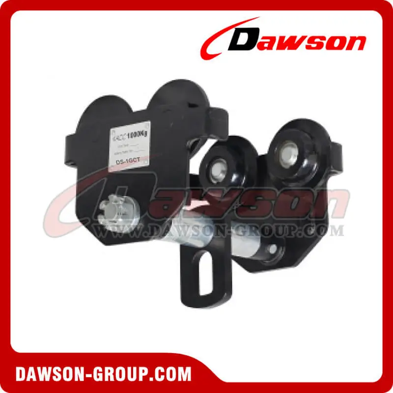 DS-GCT 0.5-10Ton Hand Push Trolley, Push Travel Trolley Clamp