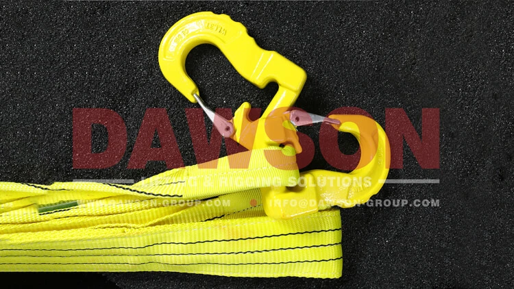 G100 Grade 100 Web Sling Hook, 3 Ton Synthetic Alloy Round Sling Hook - Dawson Group Ltd. - China Manufacturer, Supplier