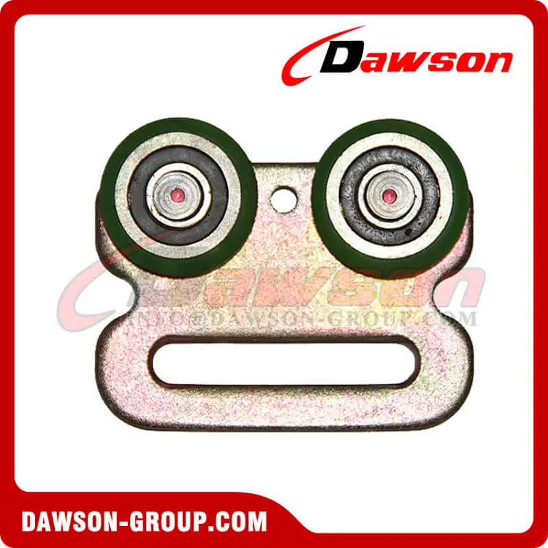 Zinc Plated Steel Roller with Nylon Wheel for Truck Body Fitting