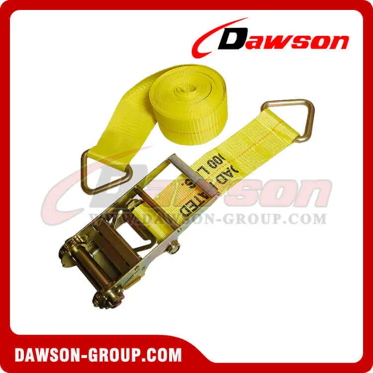 4''X30' Ratchet Strap with Delta Ring - Dawson Group - china manufacturer supplier