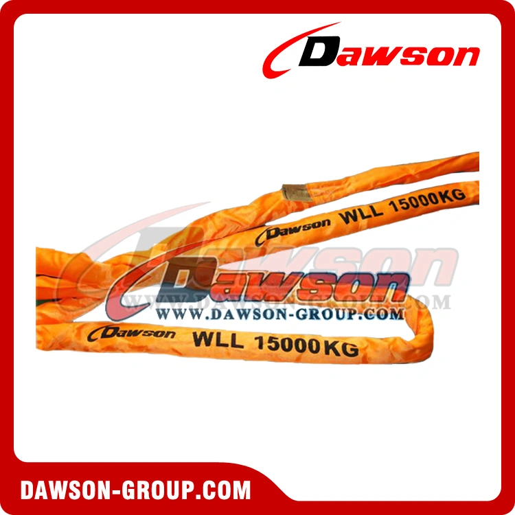 15 Ton Round Slings - Dawson Group Ltd. China Manufacturer Supplier