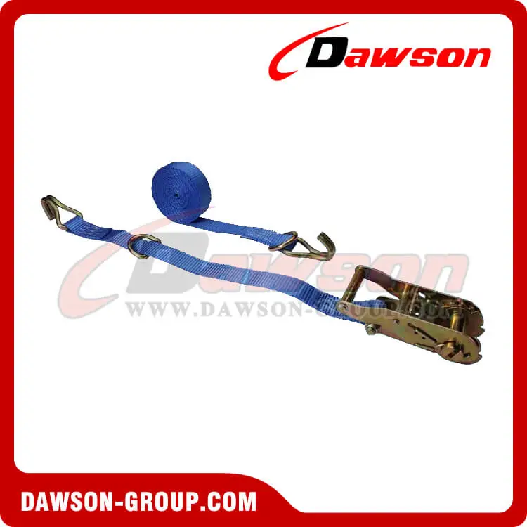 1'' x 10' Ratchet Strap With J-Hook D-Ring - Dawson Group - china manufacturer supplier