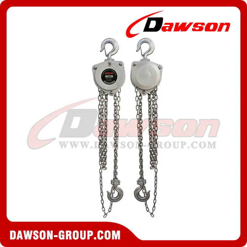 0.5T - 15T Totally Enclosed Stainless Steel Chain Block / Chain Hoist for Offshore Oil Platform