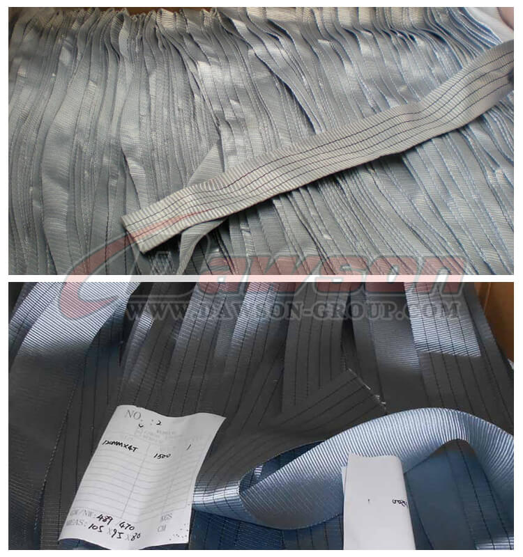 4000kg 4 Ton Polyester Round Lifting Slings Sleeve Tube ,Soft Slings sleeve - China Manufacturer Supplier