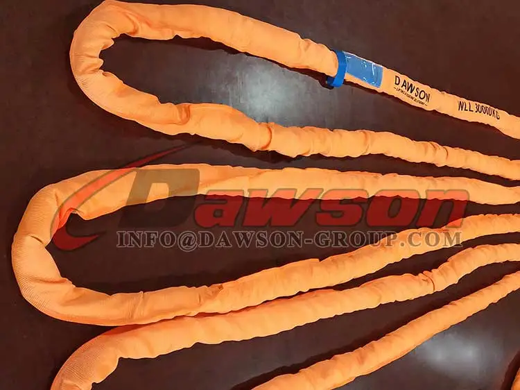 30000KG Round Sling for Lifting, Eye Round Sling - Dawson Group Ltd. - China Manufacturer, Supplier, Factory